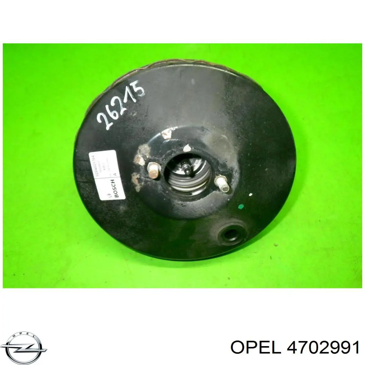 Підсилювач гальм вакуумний Opel Agila A (H00) (Опель Агіла)