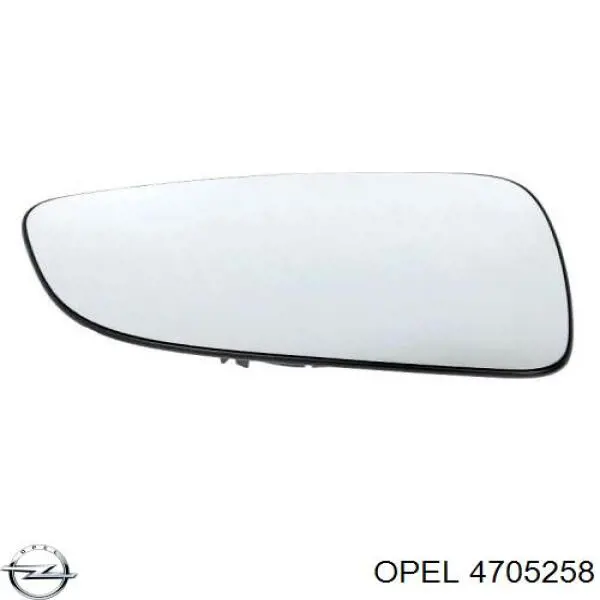 Купити 4705258 Opel Скло дзеркала заднього виду, правого