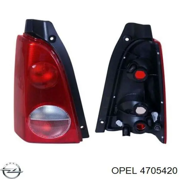 Купити 4705420 Opel Лівий стоп