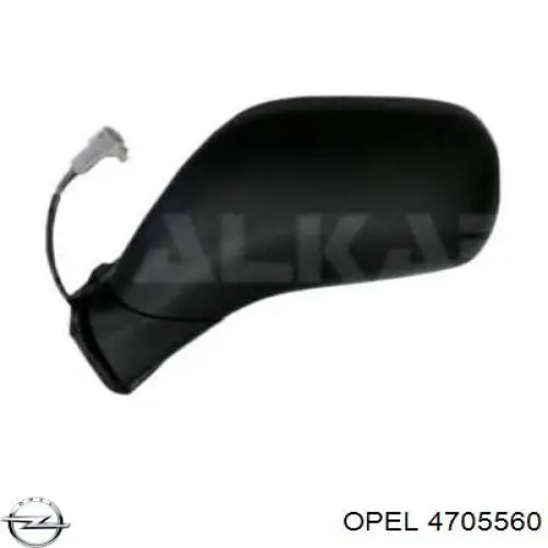 4705560 Opel Праве дзеркало заднього виду