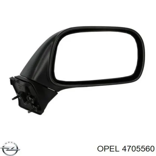 Праве бічне дзеркало Opel 4705560 ціна, від 41.21 USD