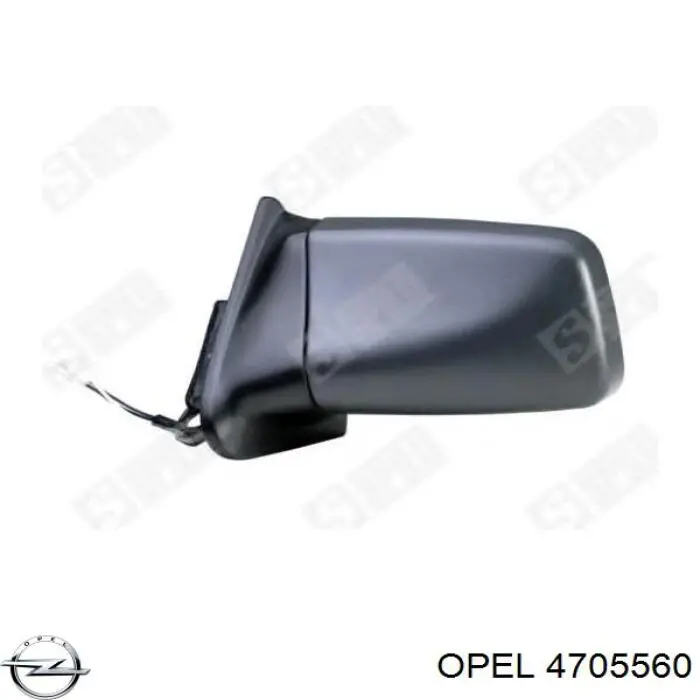 Купити 4705560 Opel Дзеркало праве