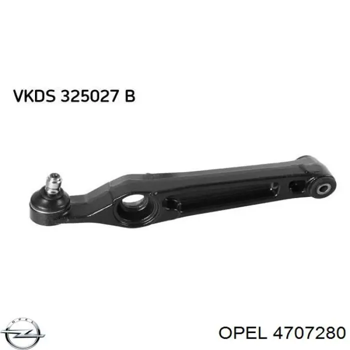 Купити 4707280 Opel Важіль передньої підвіски нижній, лівий/правий