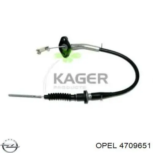 Трос зчеплення Opel 4709651 ціна, від 22.71 USD