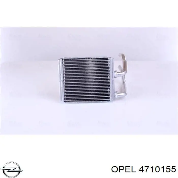 OL6718 AVA Радіатор опалювача салону