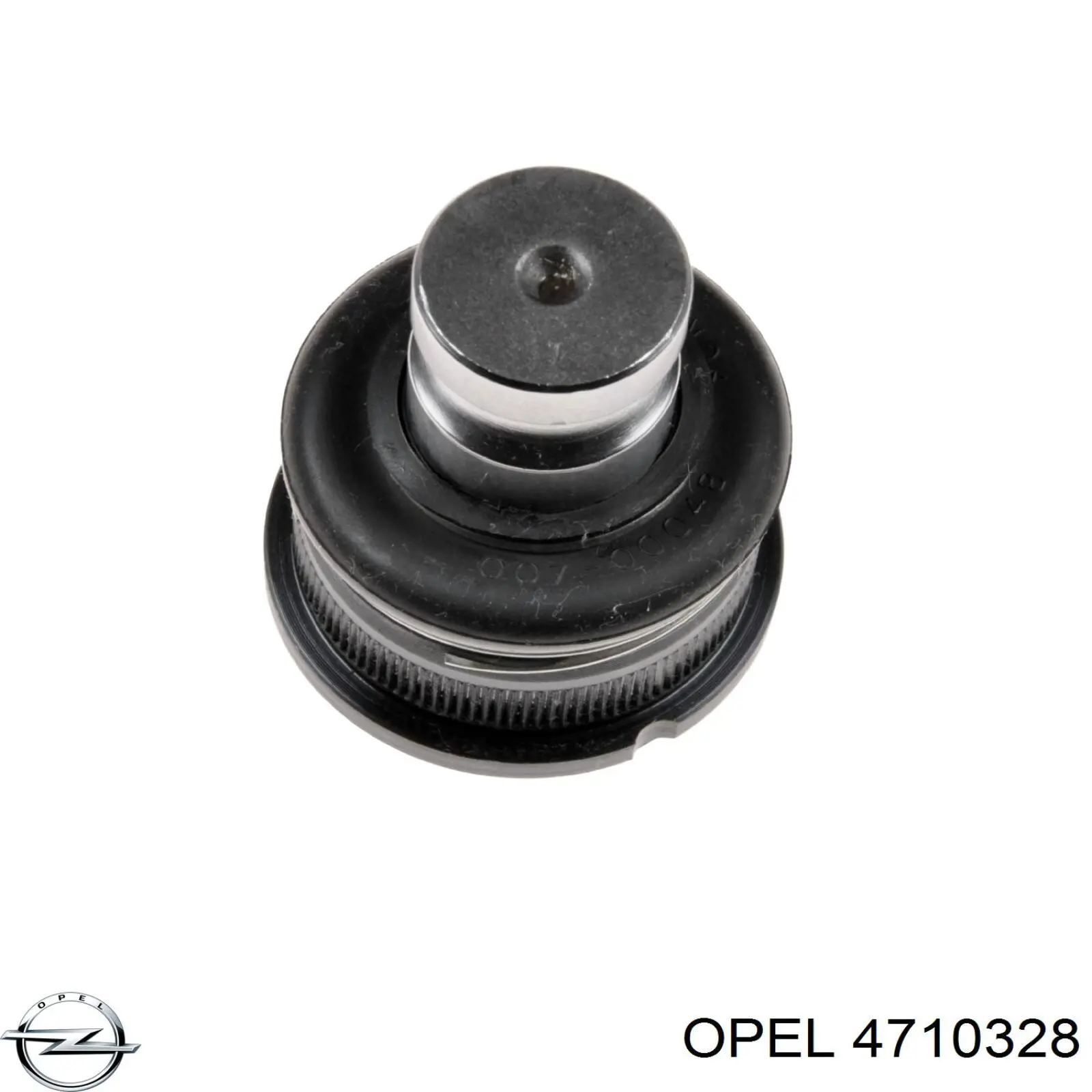 Дзеркальний елемент дзеркала заднього виду, правого Opel 4710328