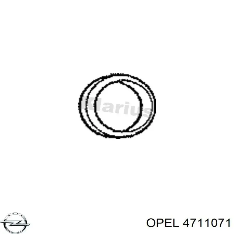 Кільце приймальної труби глушника 4711071 Opel