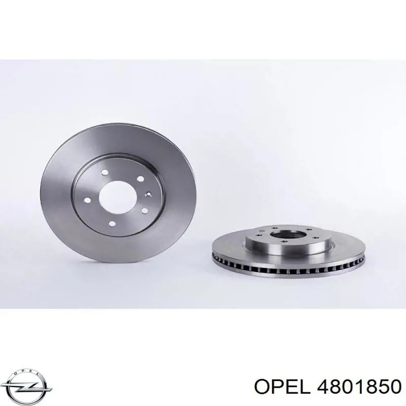 Диск гальмівний передній Opel 4801850