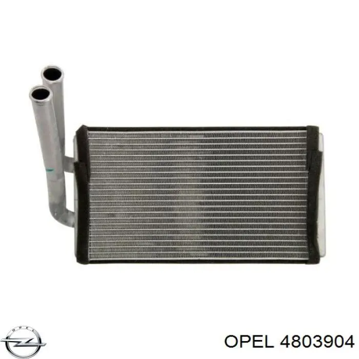 Радіатор пічки (обігрівача) Opel 4803904 ціна, від 54.11 USD