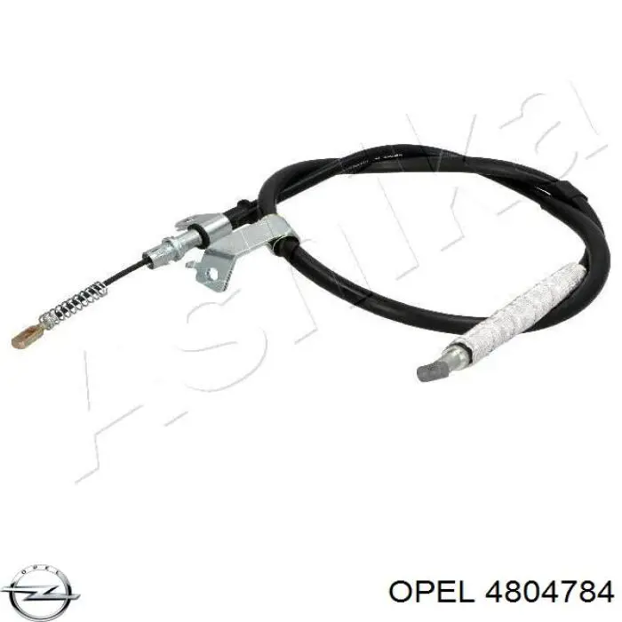 Трос стоянкового гальма задній правий Opel 4804784 ціна, від 26.38 USD