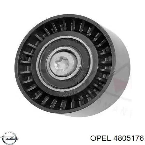 4805176 Opel ролик ременя грм, паразитний