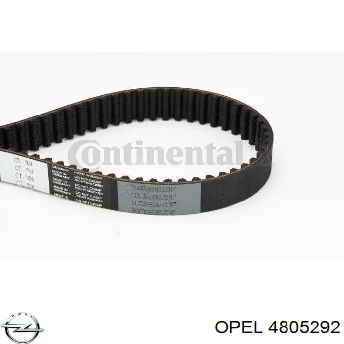 Купити 4805292 Opel Ремінь газорозподільного механізму