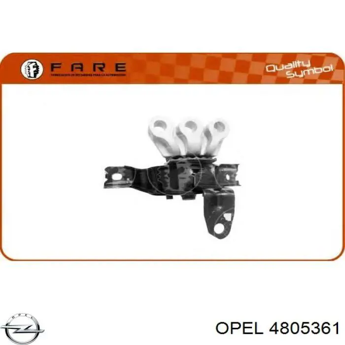 4805361 Opel подушка (опора двигуна, права)