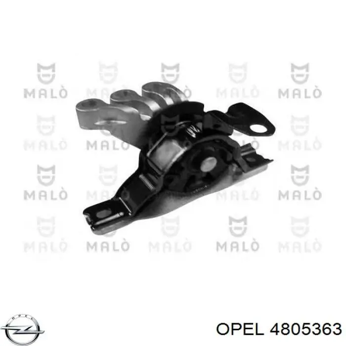 4805363 Opel подушка (опора двигуна, права)