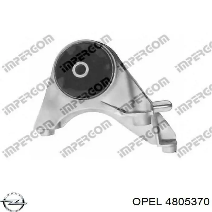 4805370 Opel подушка (опора двигуна, передня)