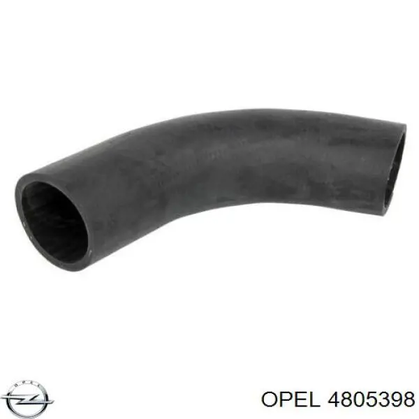 Патрубок повітряний, вихід з турбіни (наддув) Opel 4805398 ціна, від 24.08 USD