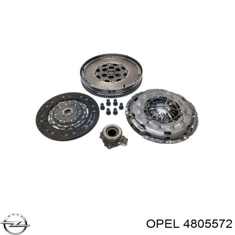 Комплект зчеплення (3 частини) Opel 4805572 ціна, від 181.75 USD