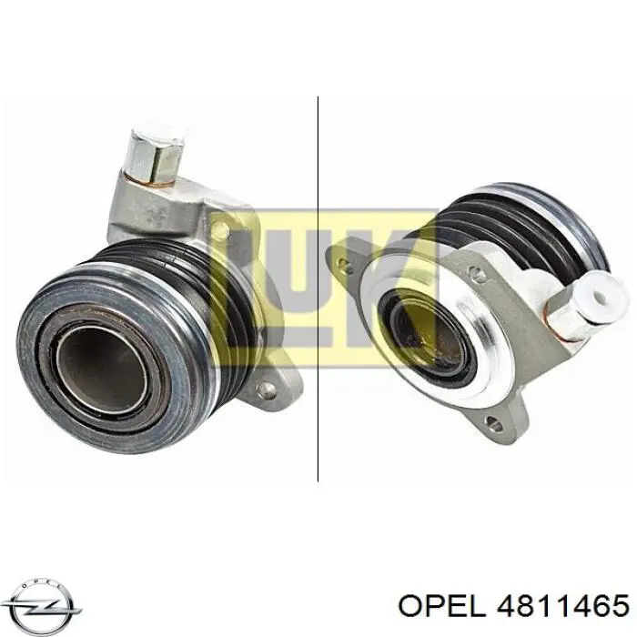 Робочий циліндр зчеплення в зборі з витискним підшипником Opel 4811465 ціна, від 74.21 USD