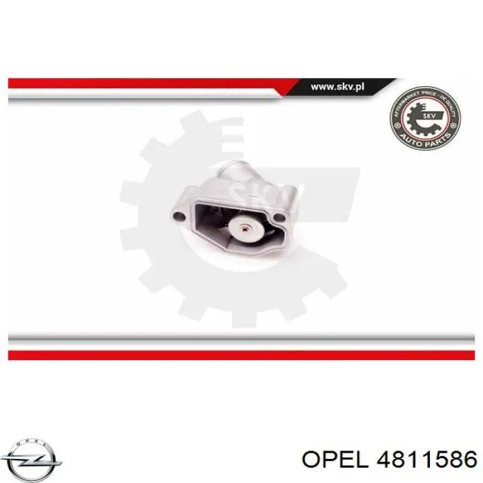 4811586 Opel термостат