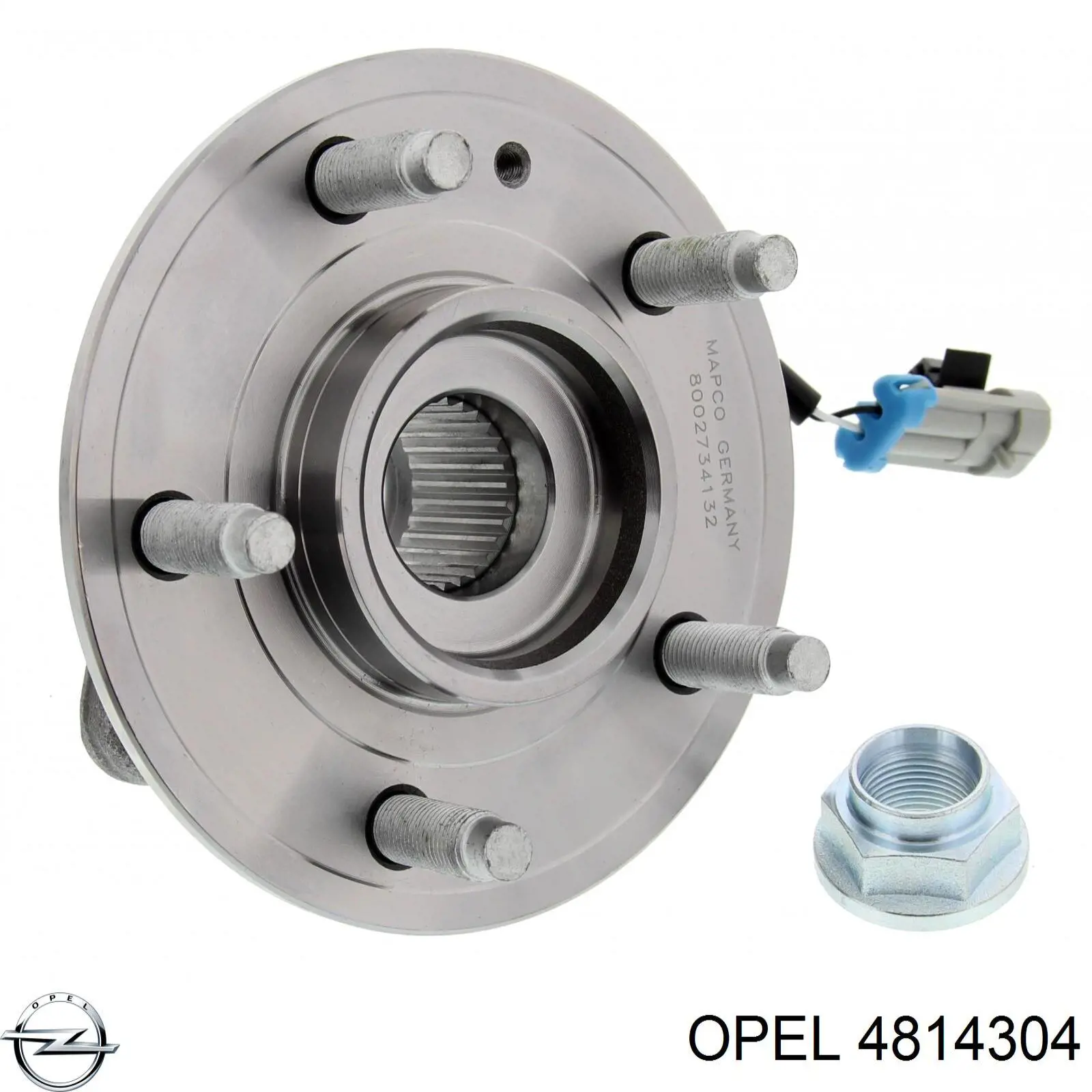 Передня маточина 4814304 Opel