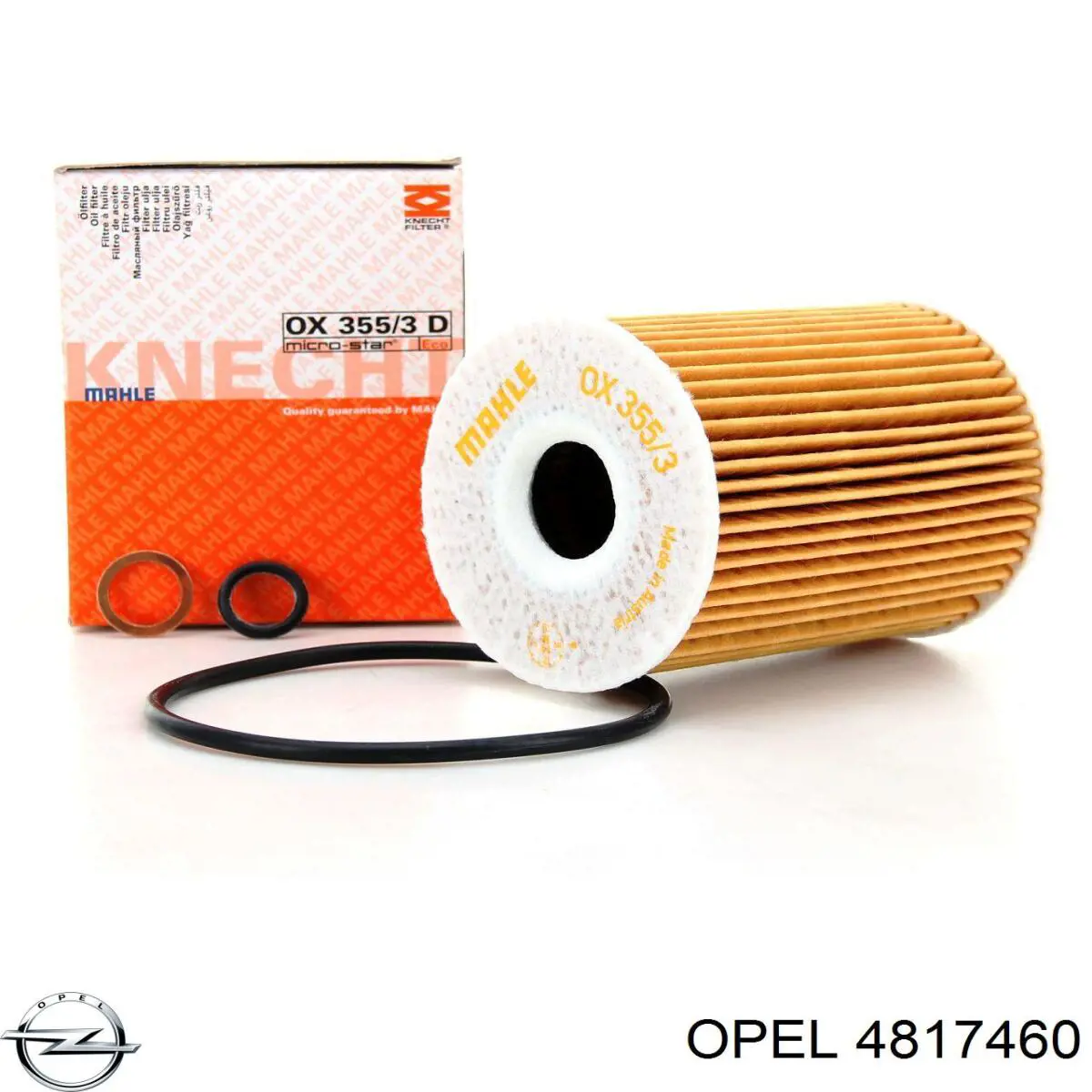 Масляний фільтр двигуна Opel 4817460 ціна, від 6.33 USD