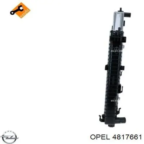 Радіатор основний Opel 4817661 ціна, від 132.80 USD