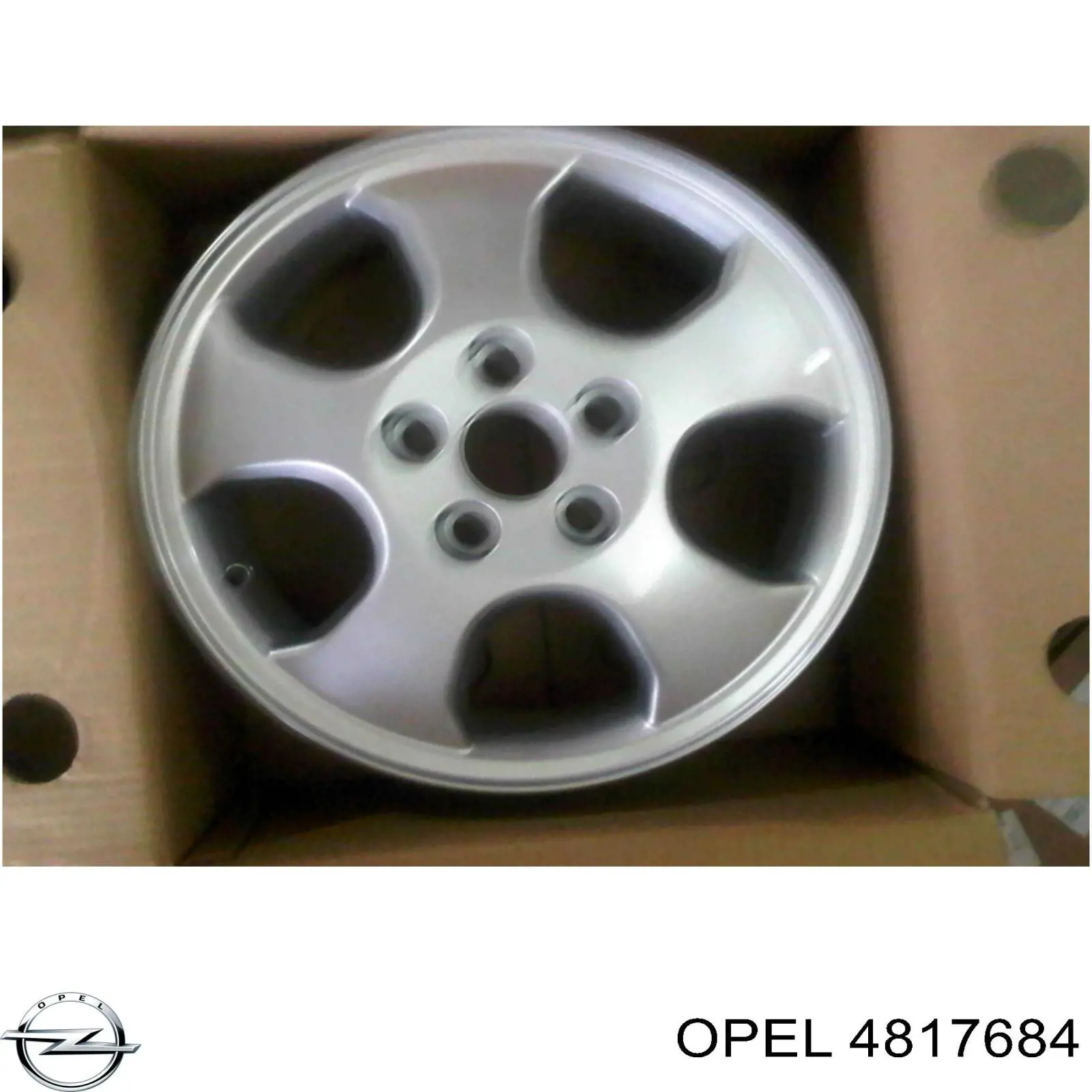 4817684 Opel Педаль газу (акселератора)