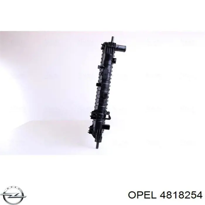 4818254 Opel радіатор пічки (обігрівача)