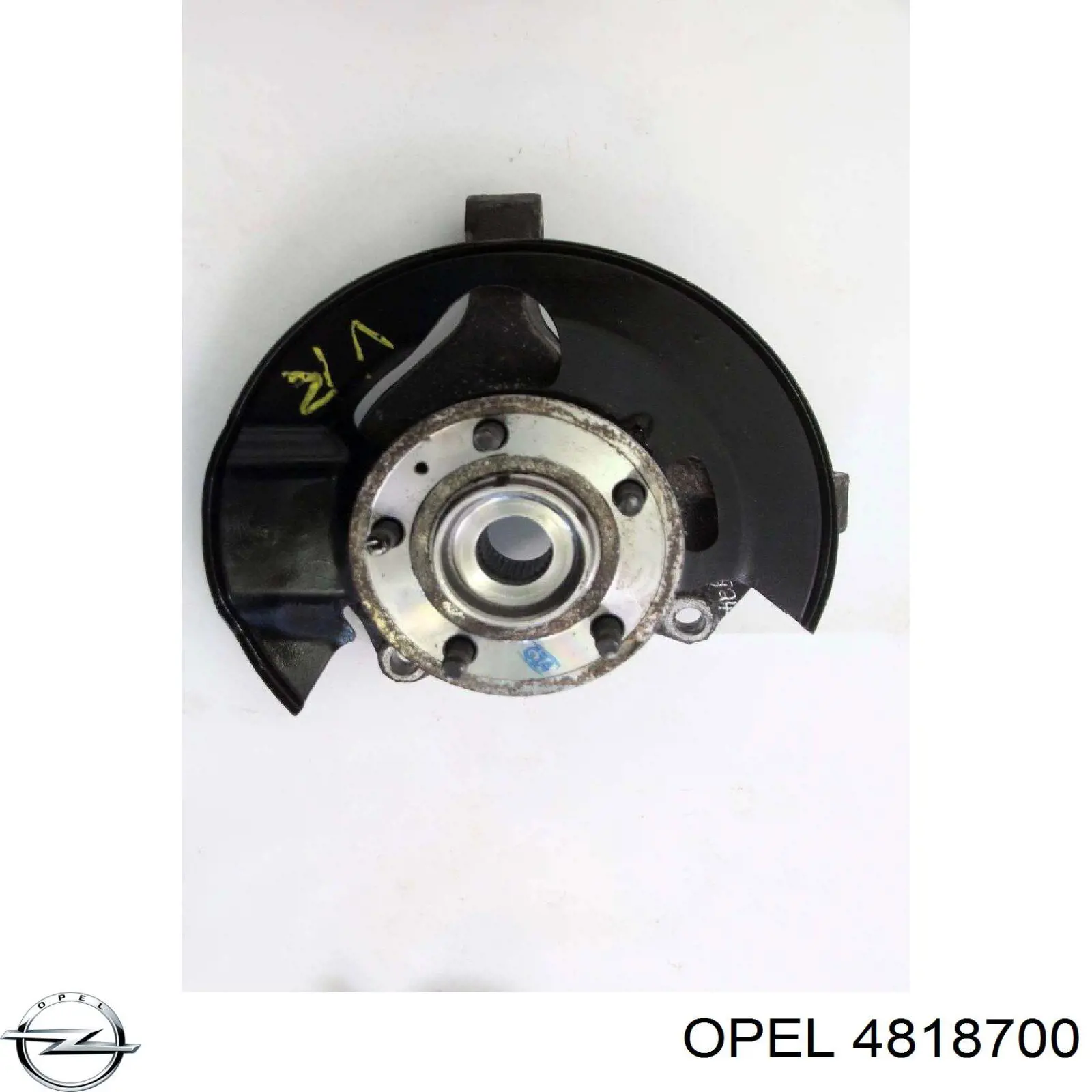 4818700 Opel Цапфа - поворотний кулак передній, правий