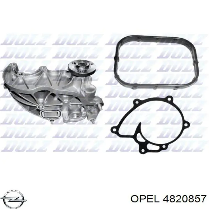 Купити 4820857 Opel Насос охолоджуючої рідини