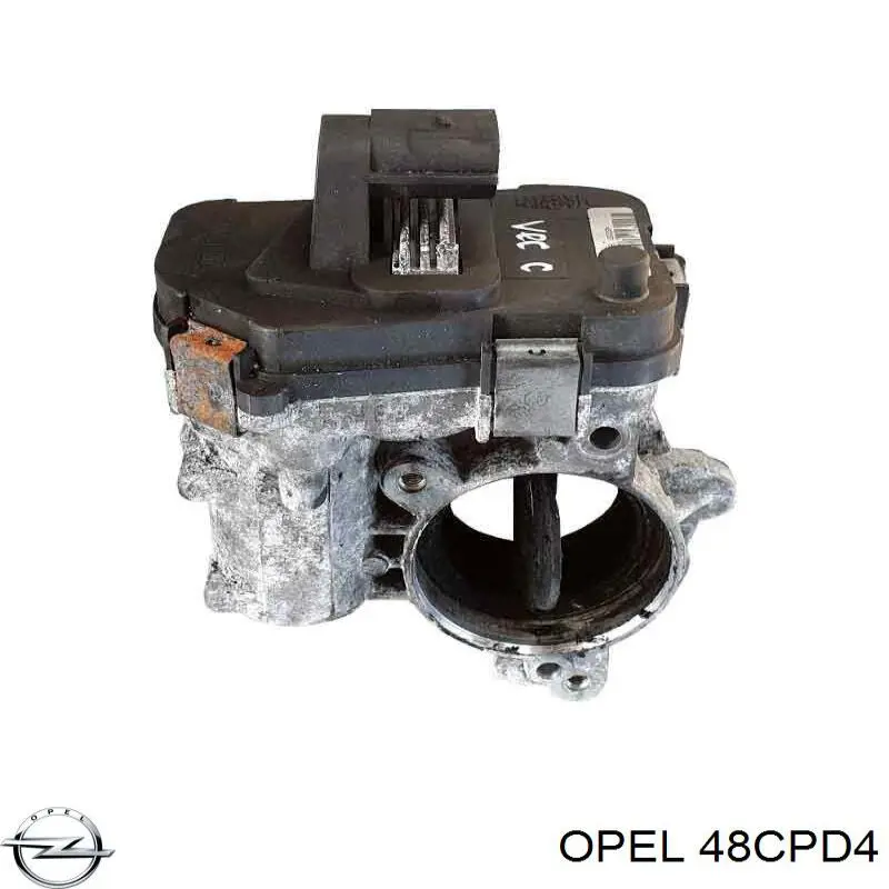 Дросільна заслінка в зборі 48CPD4 Opel