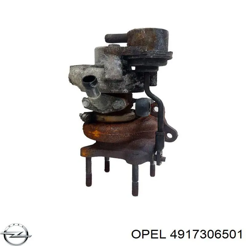 Турбіна Opel 4917306501 ціна, від 153.92 USD