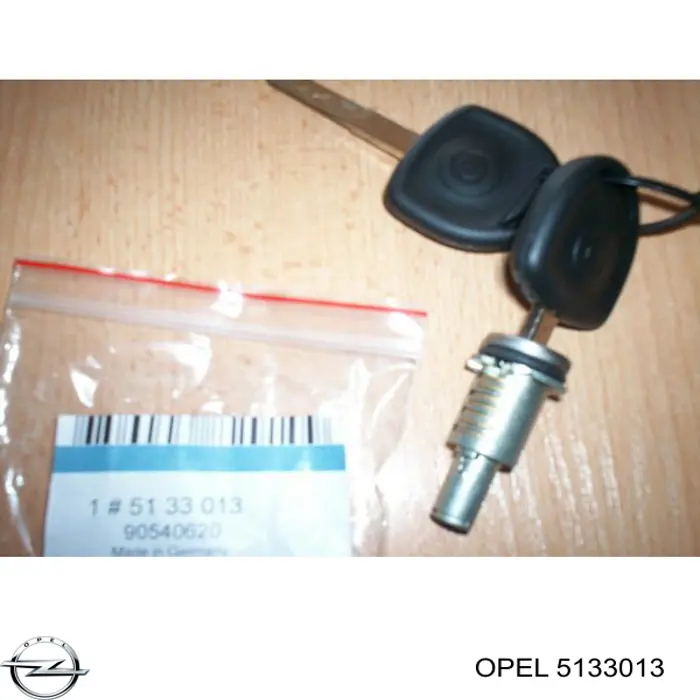 5133013 Opel личинка замка дверей передньої