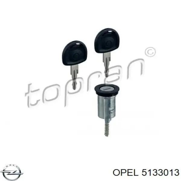 Купити 5133013 Opel Личинка замка дверей передньої