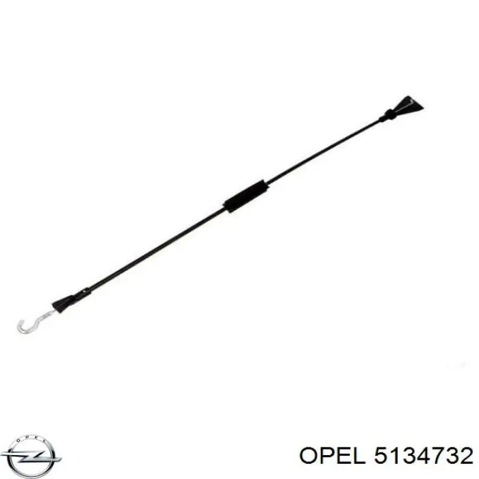 5134732 Opel Трос/тяга відкривання замка дверей передніх