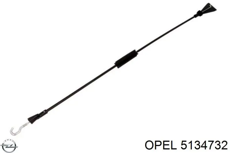 Трос відкривання двері передньої Opel 5134732 ціна, від 7.88 USD