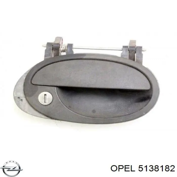 Ручка передньої двері зовнішня права Opel 93176737 ціна, від 41.73 USD