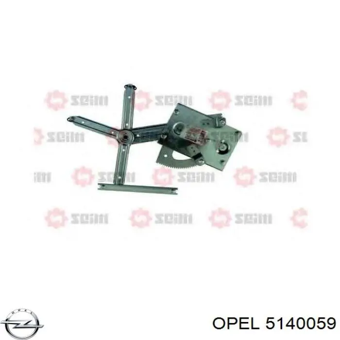 Склопідйомник передньої лівої двері AC849 Magneti Marelli