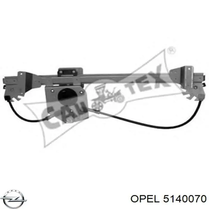 350103170401 Magneti Marelli Склопідйомник задніх правих дверей