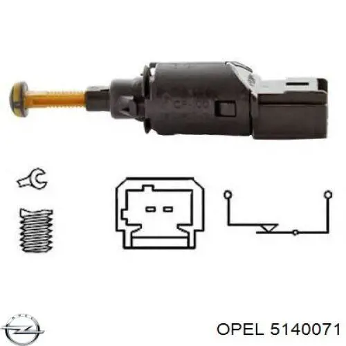 Купити 93367905 Opel Механізм склопідіймача двері задньої, лівої