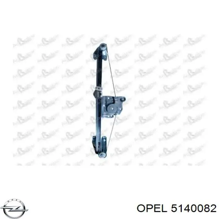 Механізм склопідіймача двері задньої, правої Opel Zafira B (A05) (Опель Зафіра)
