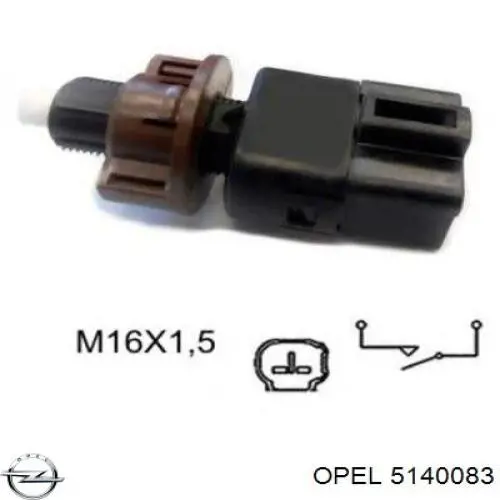 Купити 5140083 Opel Механізм стеклопідйомника водійських дверей