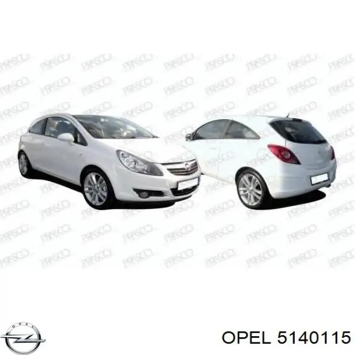 Склопідйомник з електродвигуном Opel 5140115 ціна, від 30.93 USD