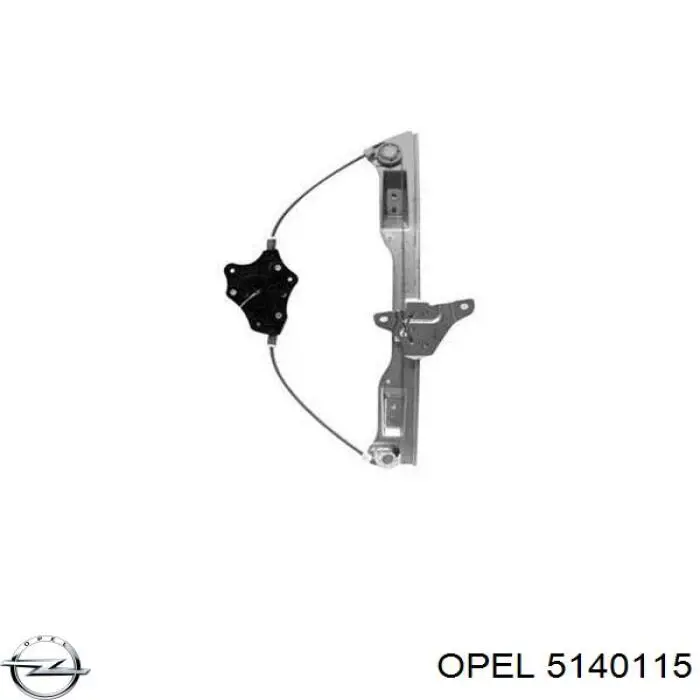 Купити 5140115 Opel Механізм стеклопідйомника водійських дверей