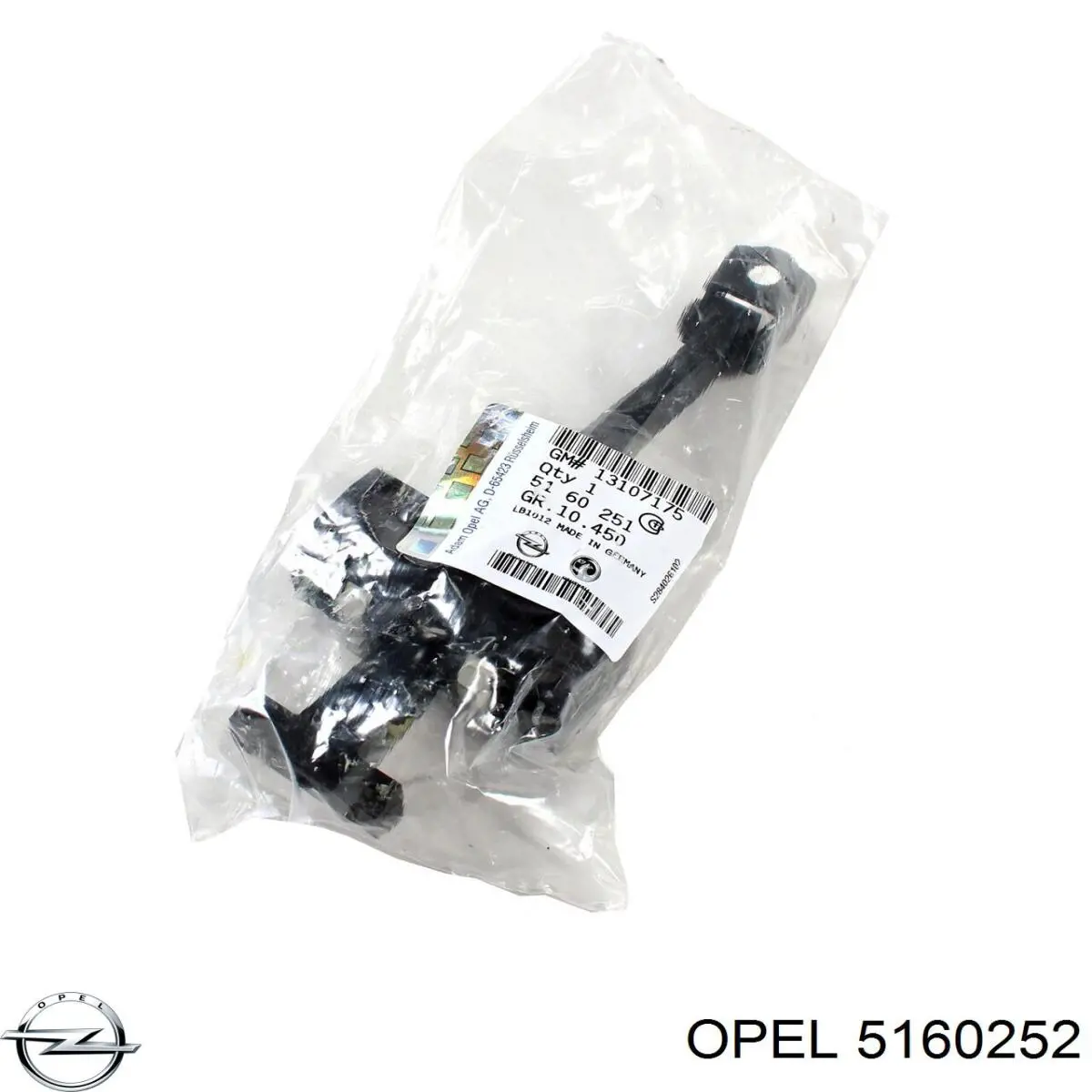 Купити 5160252 Opel Обмежувач відкриття дверей, задній