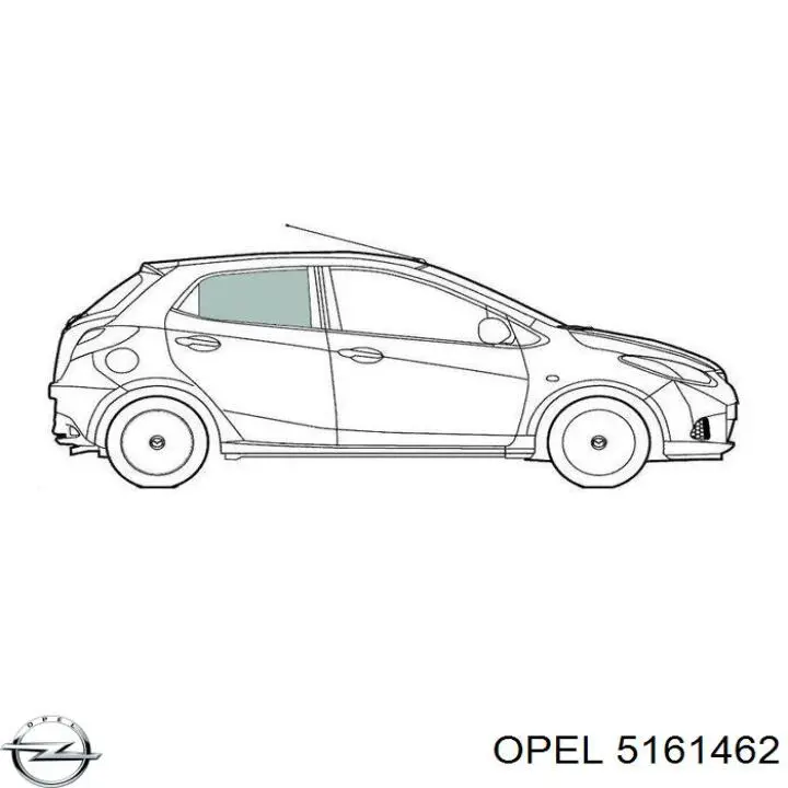 Купити 5161462 Opel 
