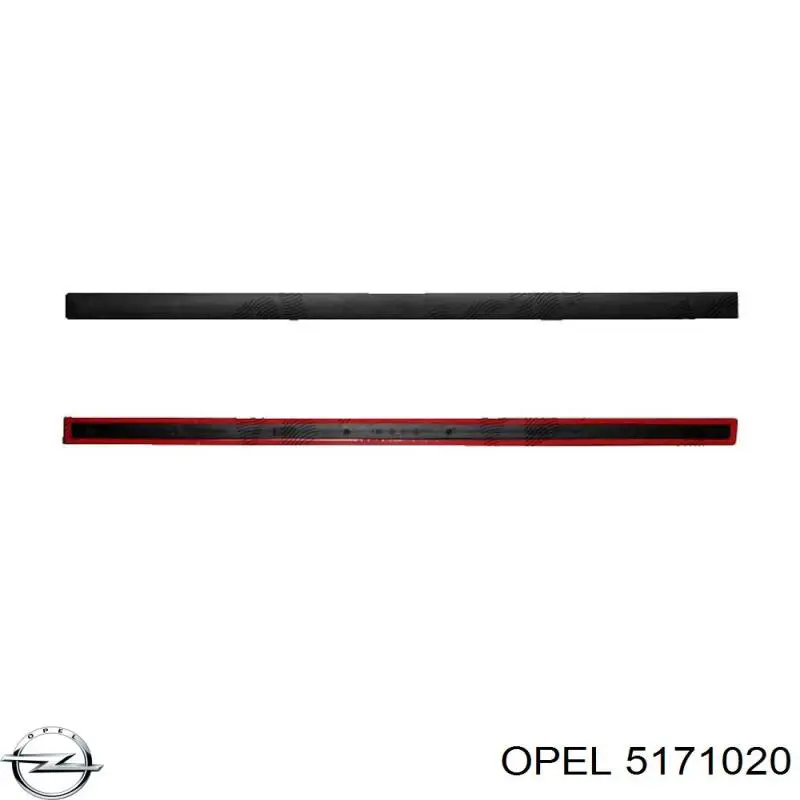 Молдинг передньої правої двері Opel 9227286 ціна, від 14.19 USD