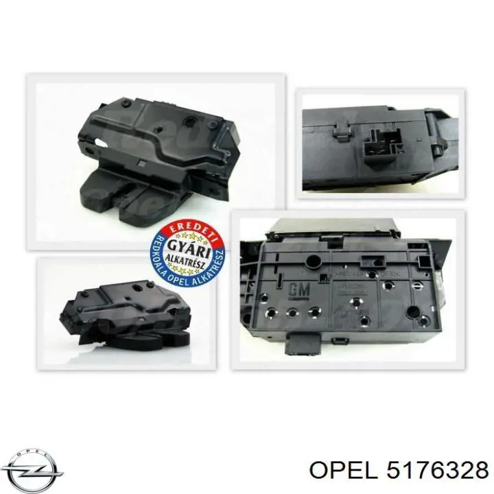 Купити 5176328 Opel Замок 3/5-х дверей, задній