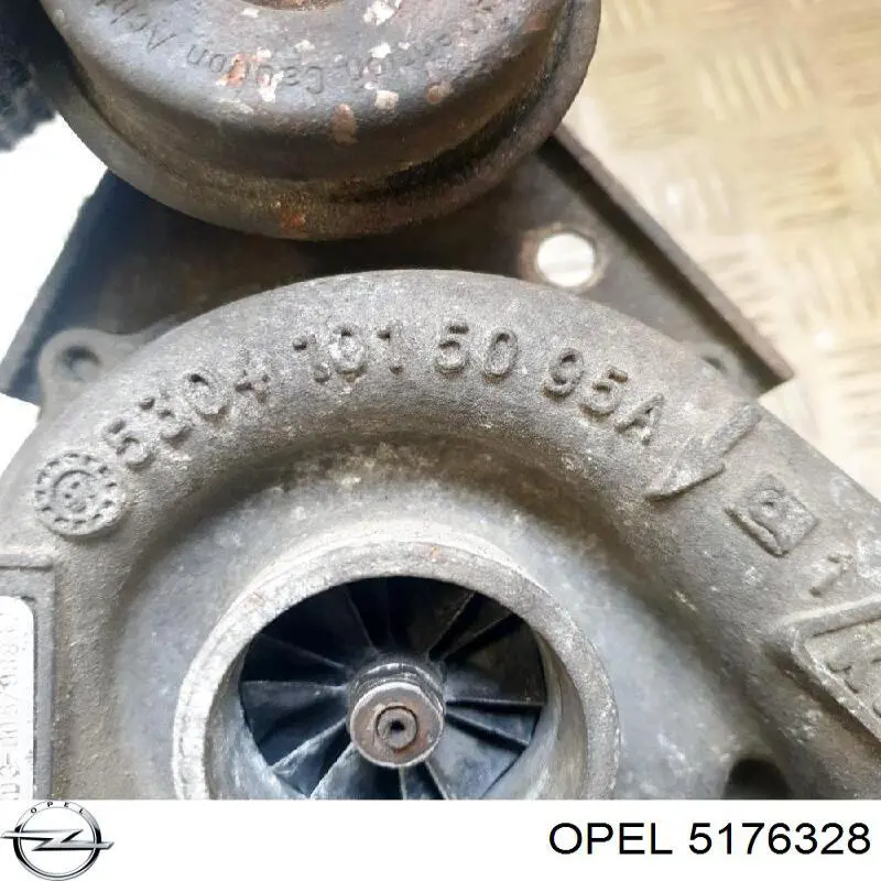 5176328 Opel Замок п'ятих дверей