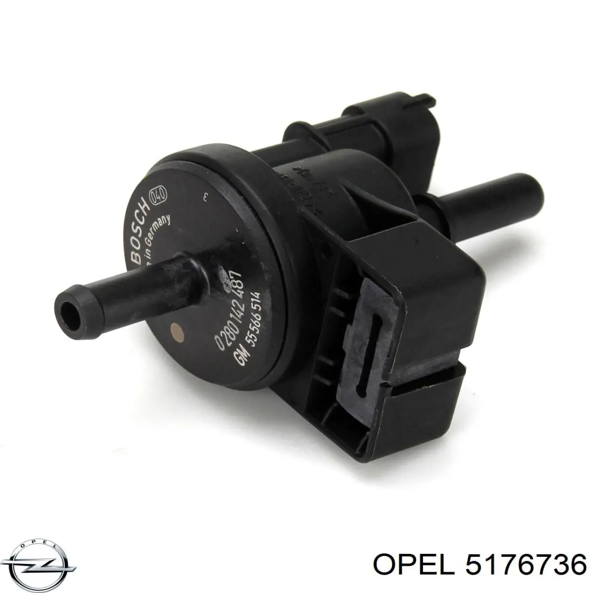 5176736 Opel Відбійник п'ятої двері